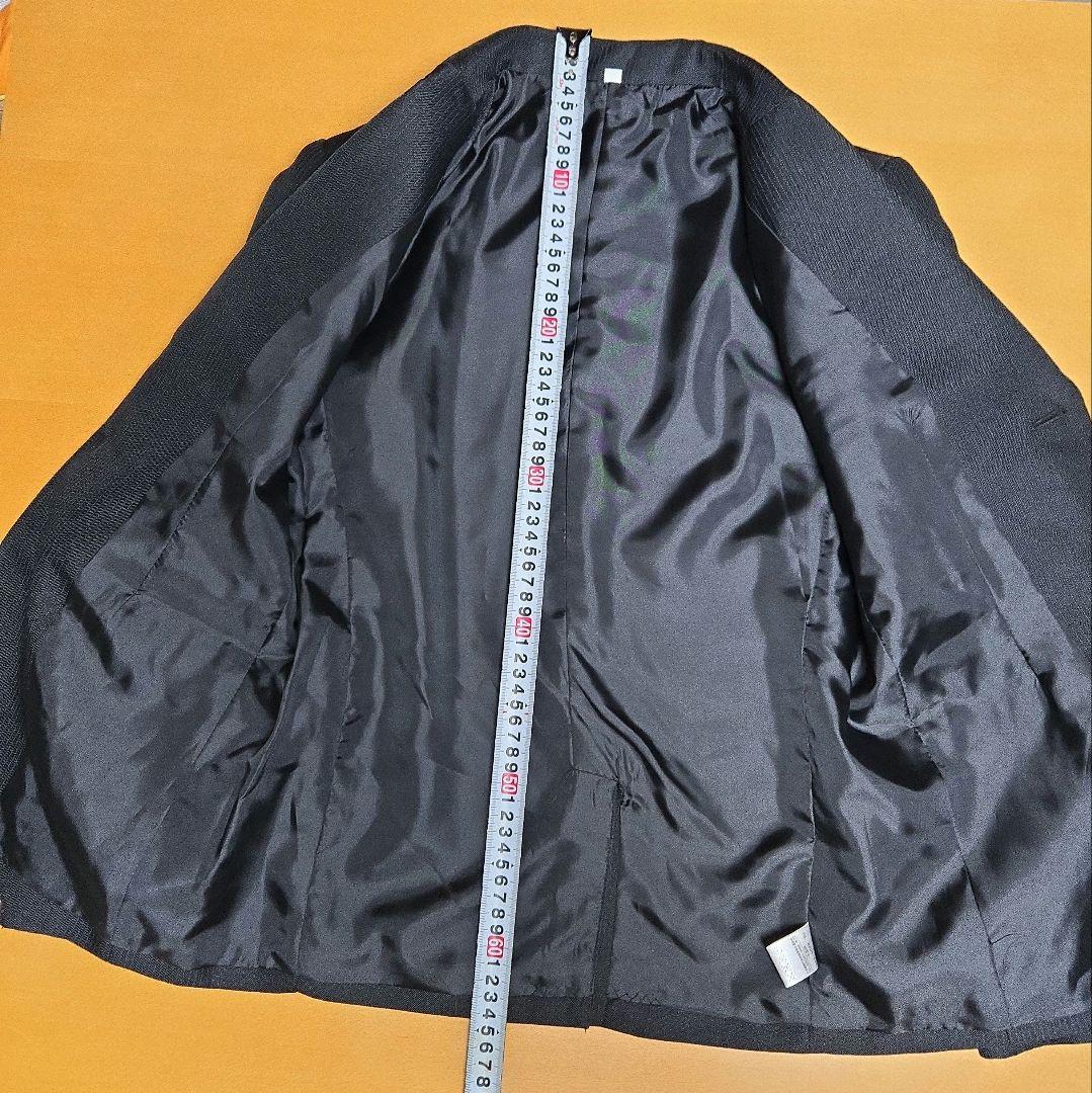 美品　フォーマルセットアッブ　150　ブラック　男の子　卒服　スーツセット　黒