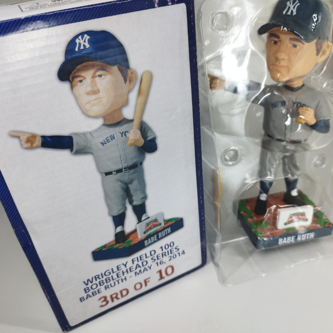 ベーブ ルース ボブルヘッド 予告ホームラン 新品 ヤンキース 非売品 f13O