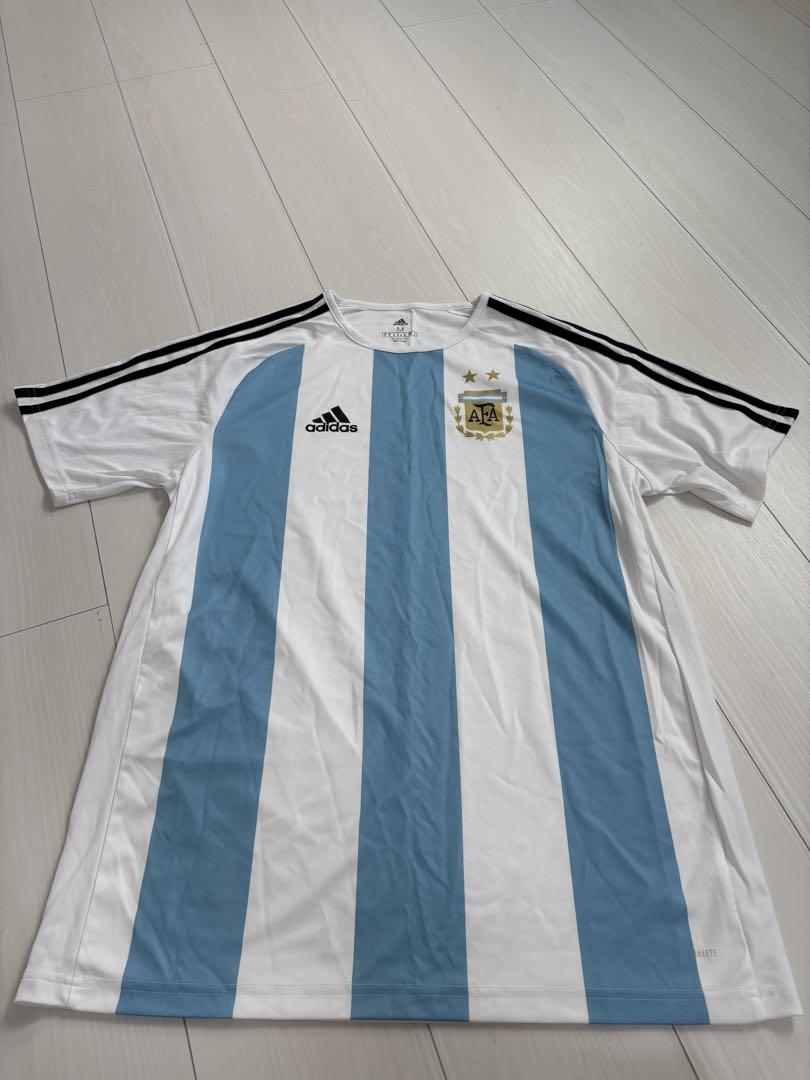 adidas アルゼンチン代表 Tシャツ Mサイズ - メルカリ