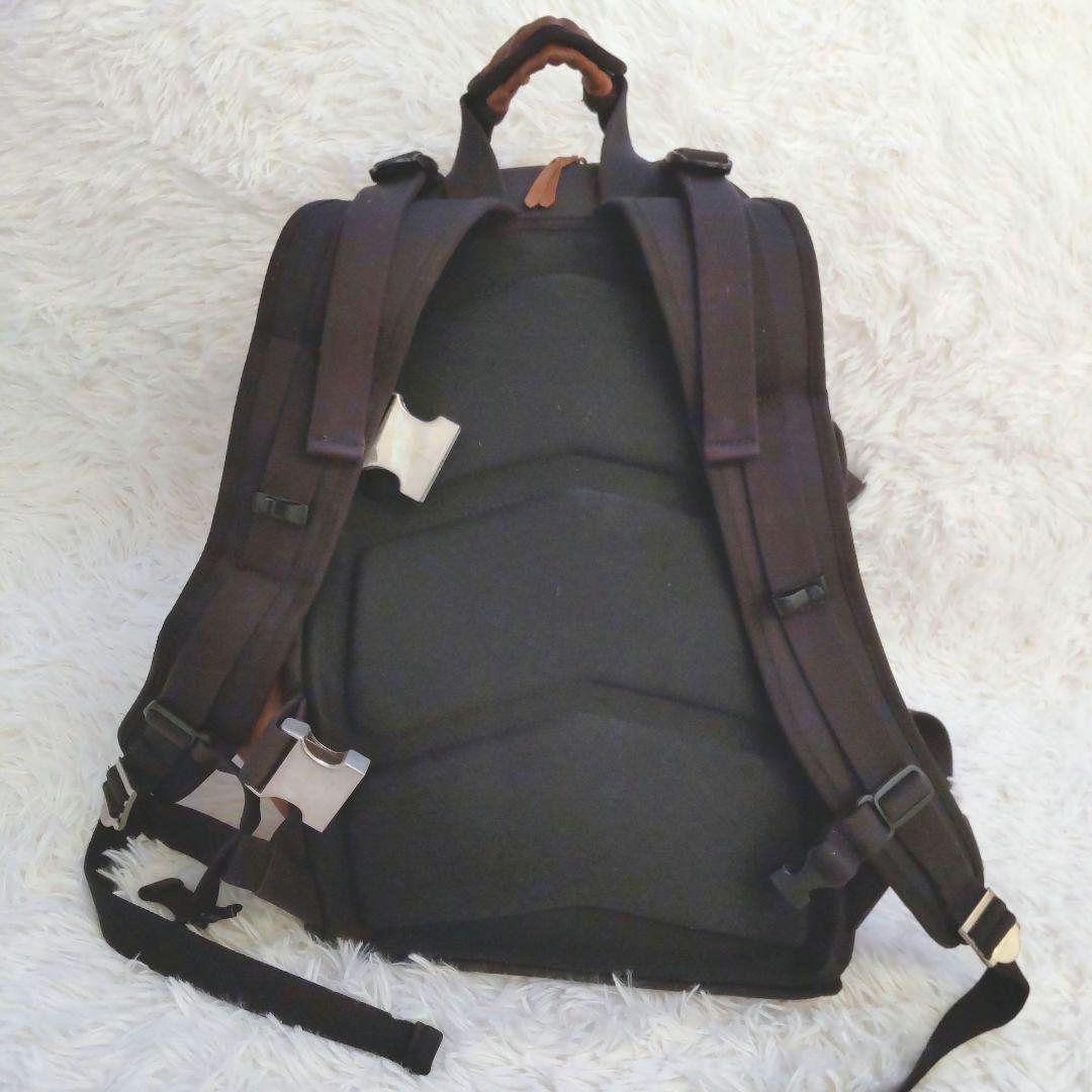 LORINZA ロリンザ リュック バッグパック W STRAP 大容量 黒