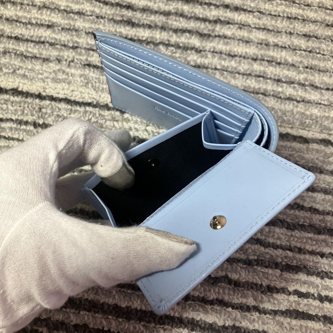 未使用品】ポールスミス ブライトストライプ 二つ折り財布