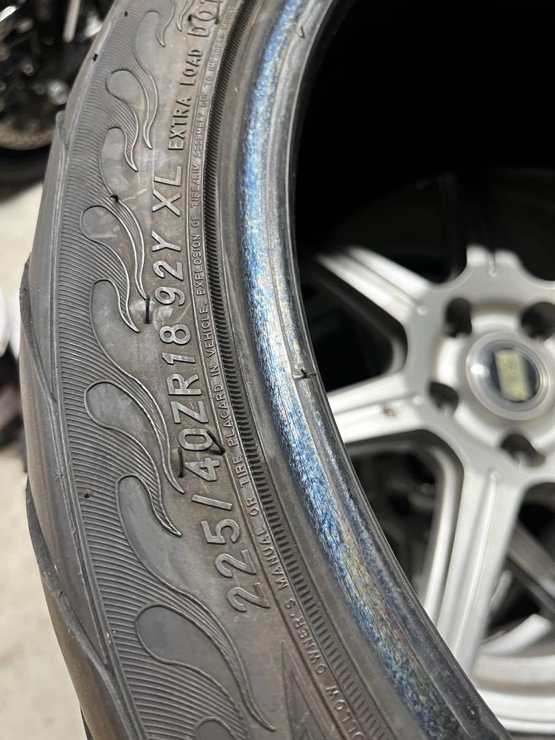 ファイナリスト 225/40R18 4本 中古バリ山 ファイナリスト 225/40R18 4本 中古バリ山 - メルカリ