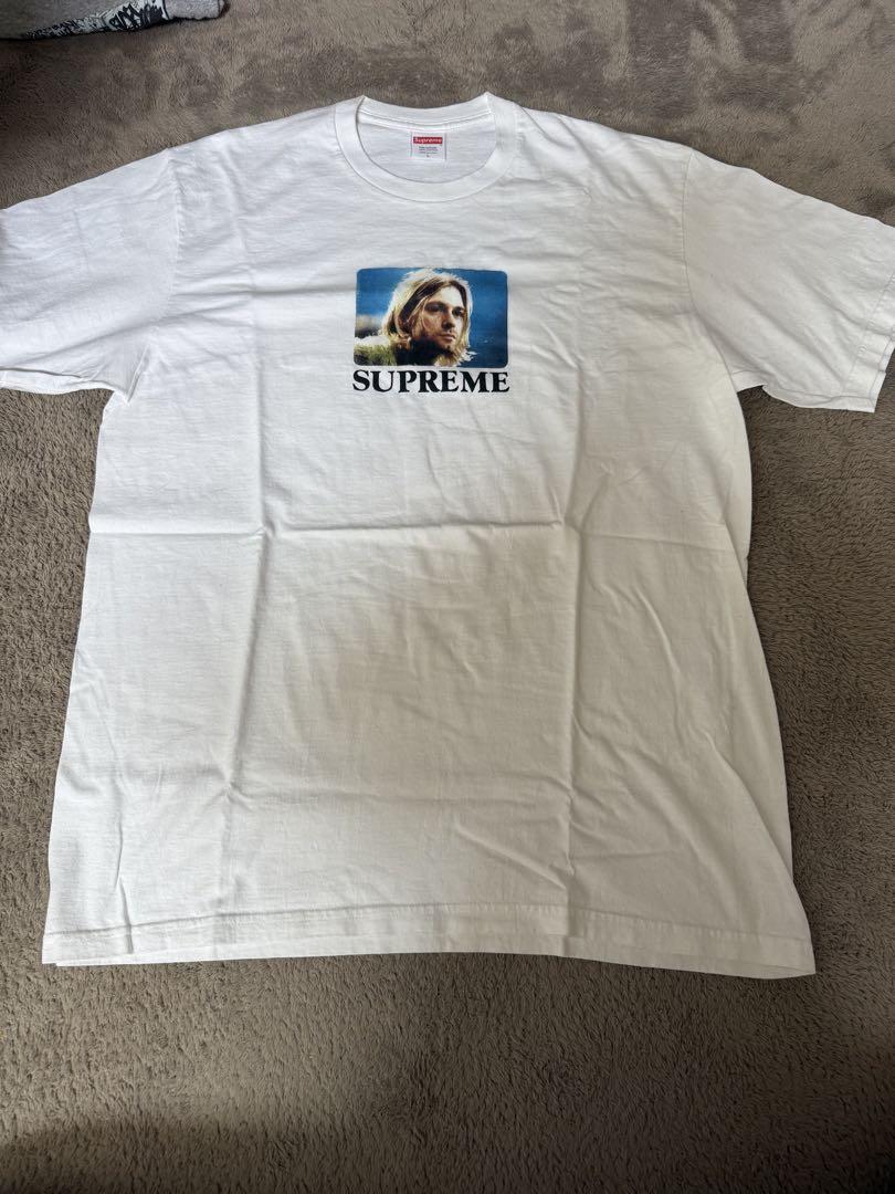 【本物保証 /関税・送料無料】Surpeme  Cobain Tee 本物保証 /関税・送料無料】Surpeme Kurt Cobain Tee