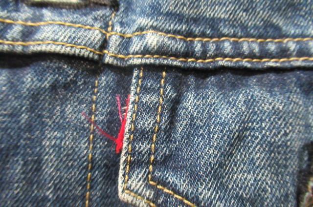 香港製LEVI‘S リーバイス557Gジャンデニムジャケット赤タブなし