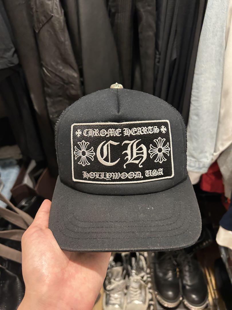 CROMER HEARTS ブラックトラッカーキャップCHROME HEARTS