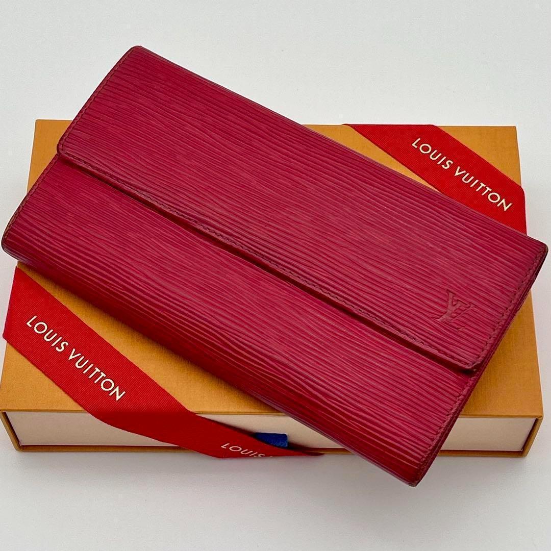 ルイヴィトン エピ ポシェット ポルトモネ クレディ旧 ポルトフォイユ サラ