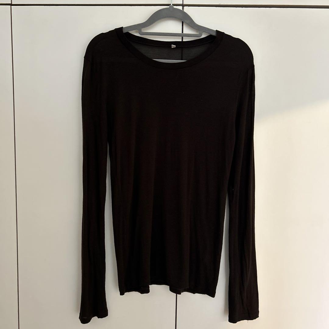トップス Baserange LONG SLEEVE TEE FOVEA Long Sleeve Tee in Assortment | Bamboo lyocell | en | Baserange