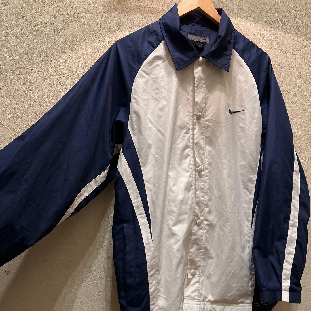 【美品✨】NIKE ナイキ　ポンチョ　ナイロンジャケット　ドローコード　希少 NIKE 00s ナイキ ナイロンジャケット 裾 ドローコード