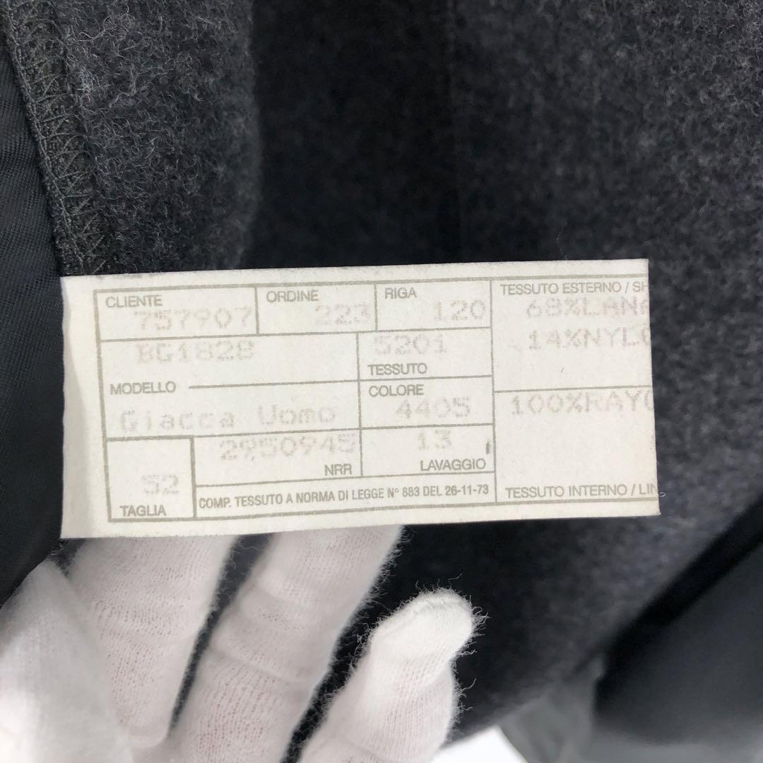 美品 黒ラベル ジョルジオアルマーニ ステンカラーコート Lサイズ
