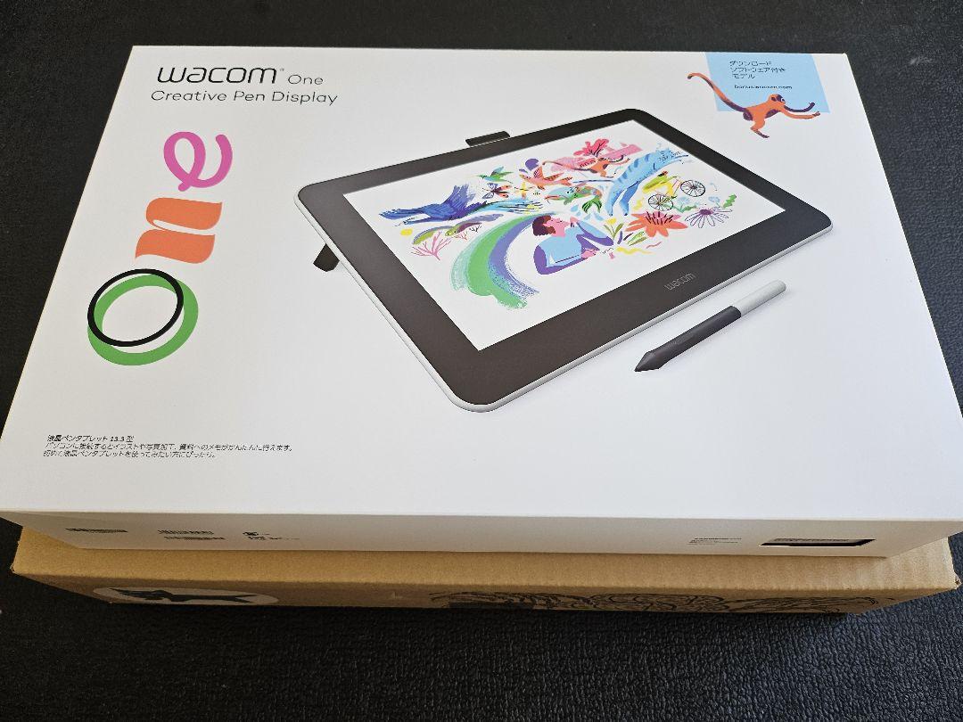 Wacomワコム　13.3インチ 液タブOne 液晶ペンタブレット13.3型