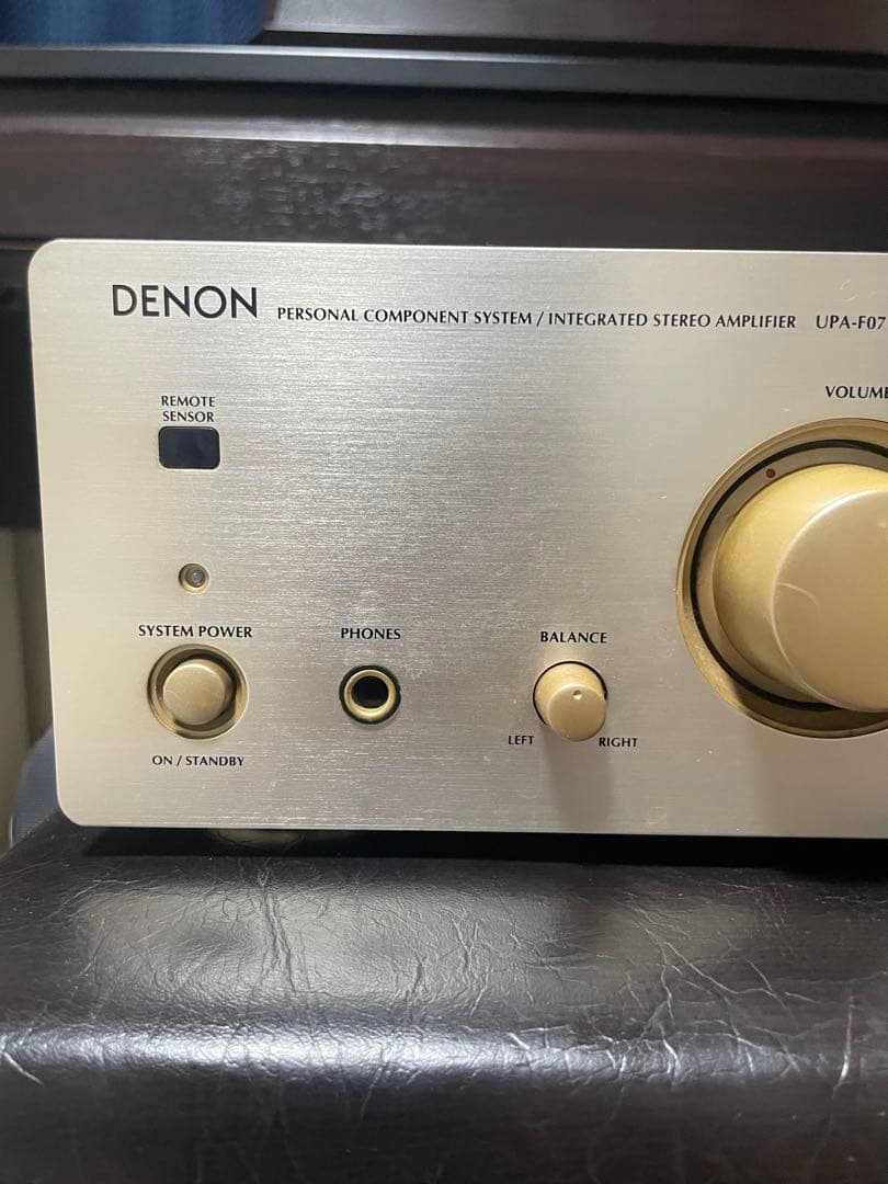 DENONUPA F-07アンプ 日本製ONKYO C-705FX CDプレイヤ