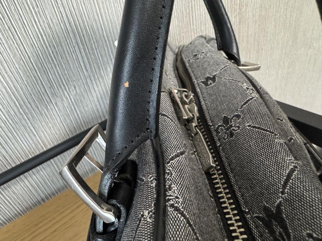 【値段交渉可】【キズ有り】BURBERRY BLACK LABELボストンバッグ