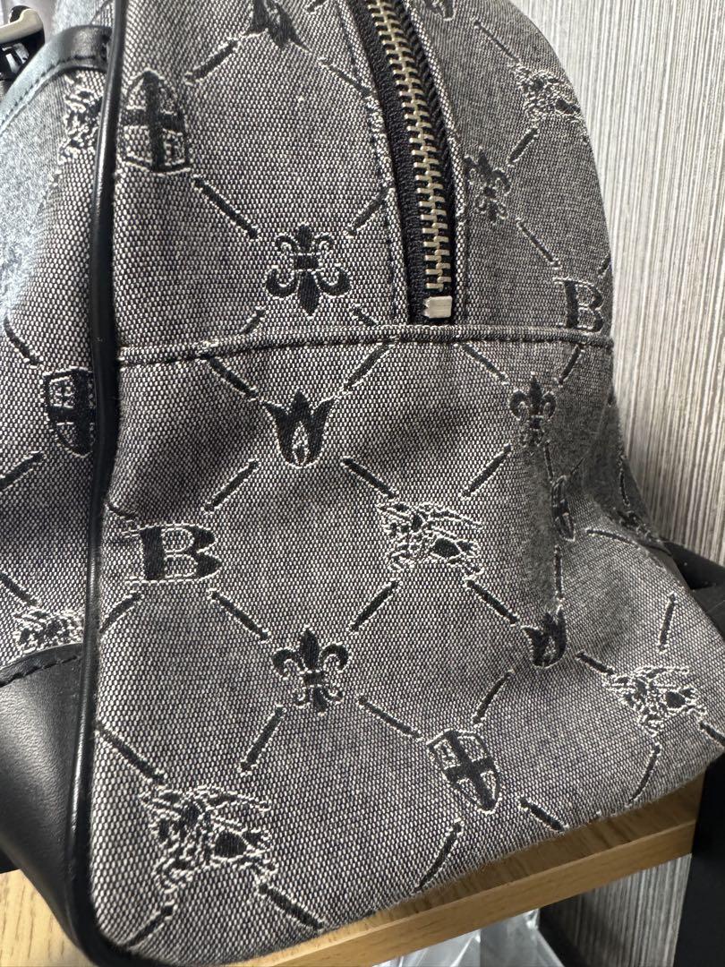 【値段交渉可】【キズ有り】BURBERRY BLACK LABELボストンバッグ