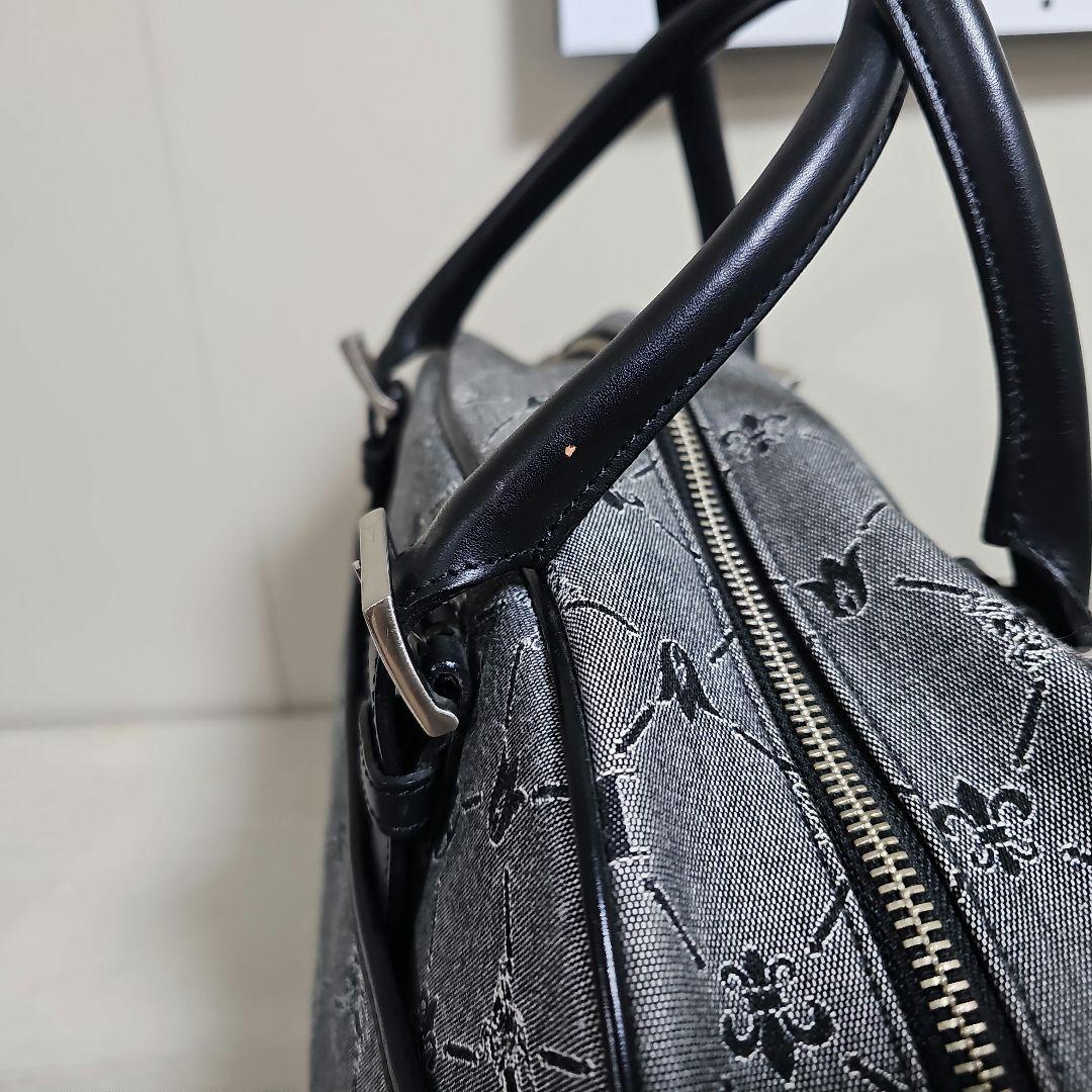 【値段交渉可】【キズ有り】BURBERRY BLACK LABELボストンバッグ