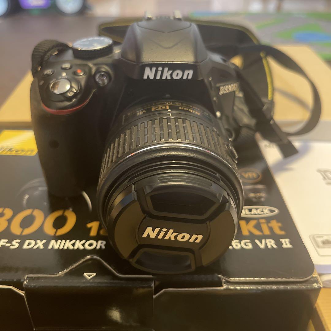 デジタルカメラ Nikon D3300 18-55 VR II Kit BLACK