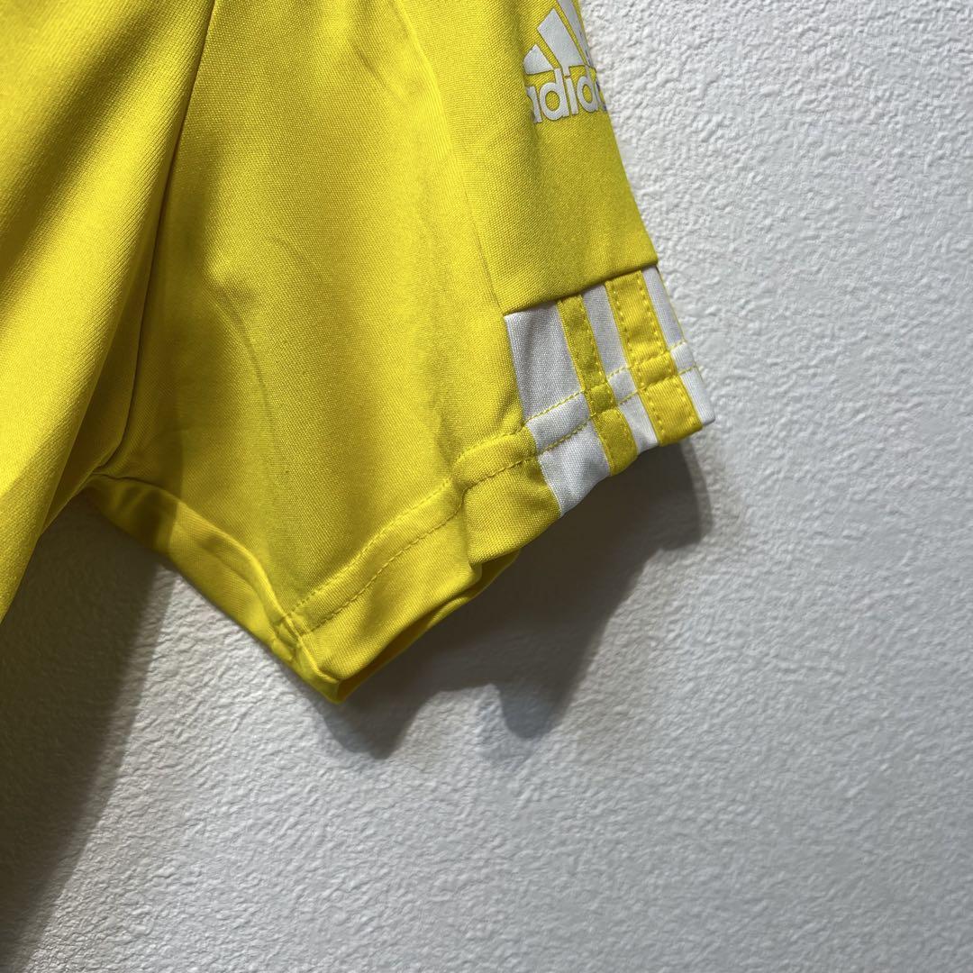 【US規格】希少 アディダス LONESTER サッカーシャツ イエロー 黄 L