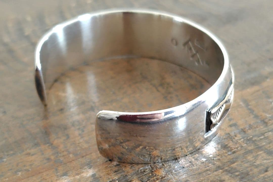 Mark Jimenez シルバー 14K カフ バングル アパッチ