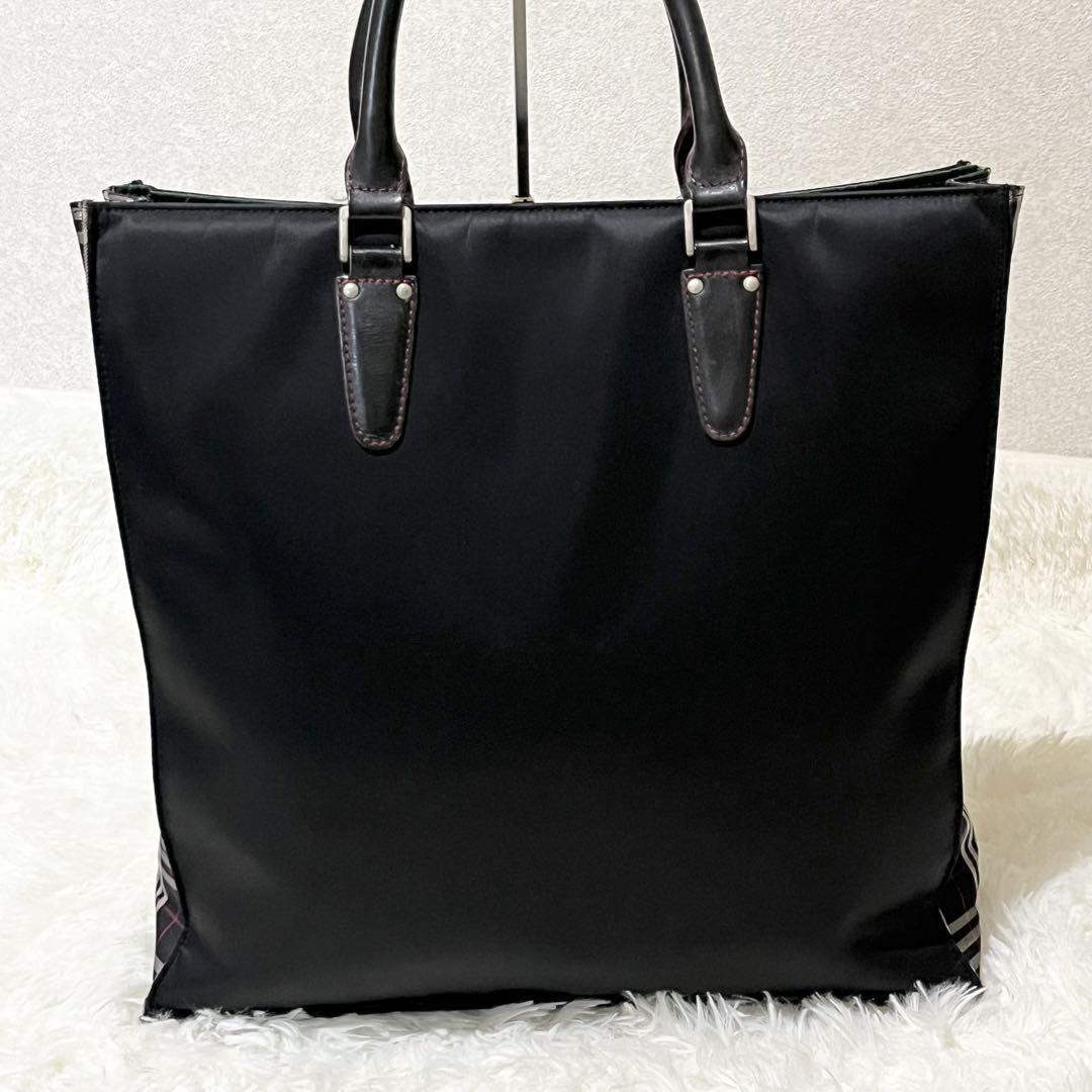Burberry Black Label　ノバチェック　トートバッグ バーバリーブラックレーベルノバチェックトートバッグ