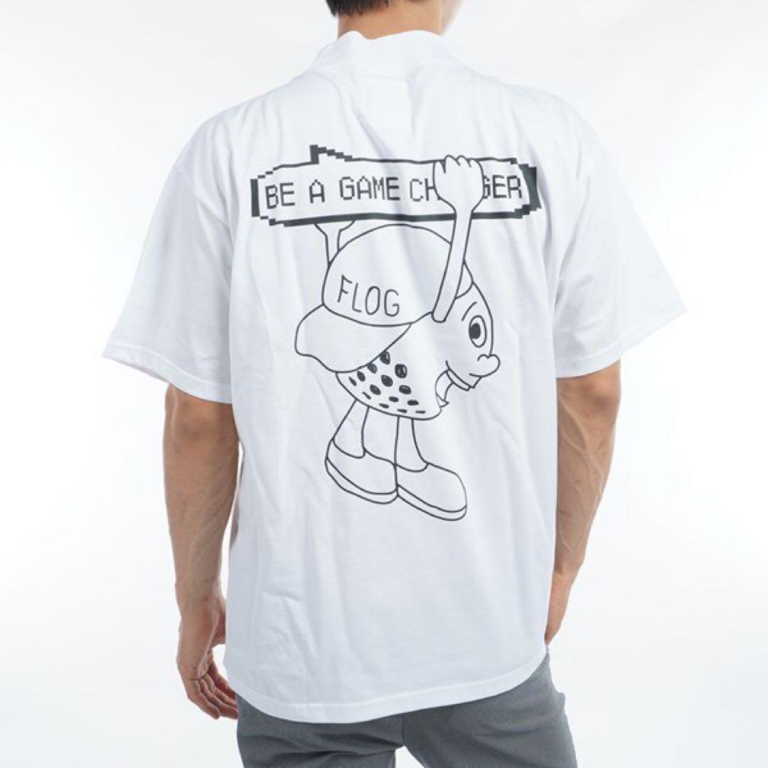 FLOG GOLF CLUB セガサミーカップ　半袖モックシャツ　サイズL FLOG GOLF CLUB セガサミーカップ 半袖モックシャツ サイズL