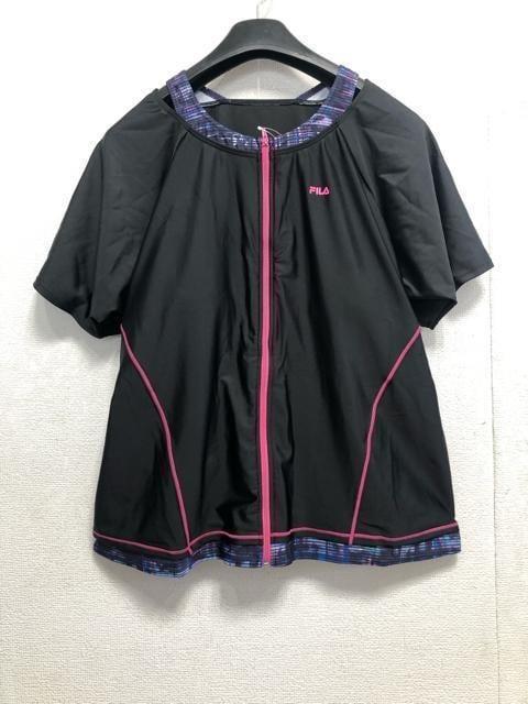 品質が 新品☆10L♪フィラFILA♪セパレート水着3点セット♪キュロット 水着・ラッシュガード