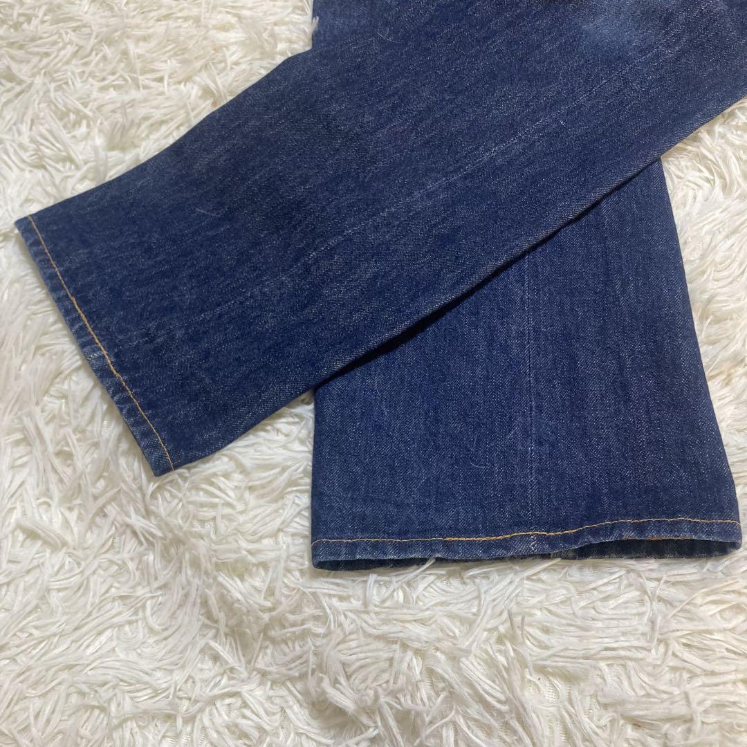 濃紺 Levi's 501XX 47モデル W32 L34 赤耳 片面ビッグE