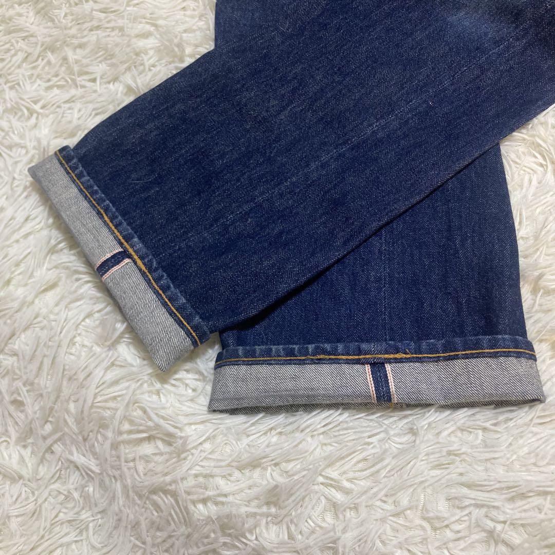 濃紺 Levi's 501XX 47モデル W32 L34 赤耳 片面ビッグE