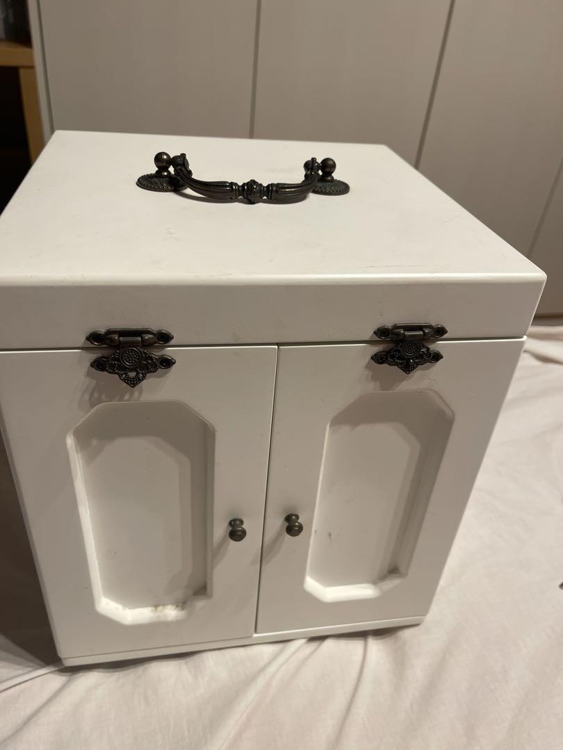 アンティーク調 木製ジュエリーボックス