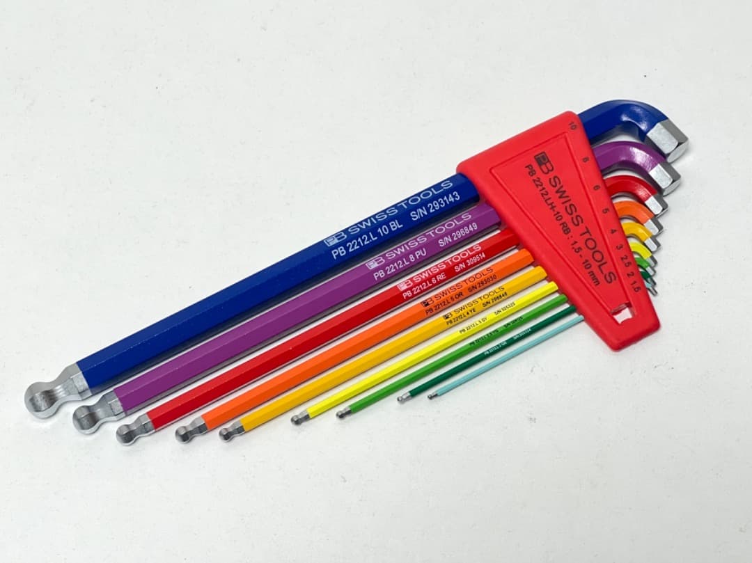 PB SWISS TOOLS ボール付ロングレンチ 212LH-10RBCN