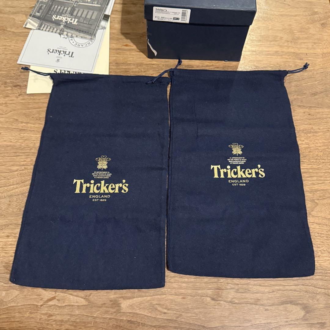 【未使用新品】Tricker's BOURTON UK7.0 C-SHADE