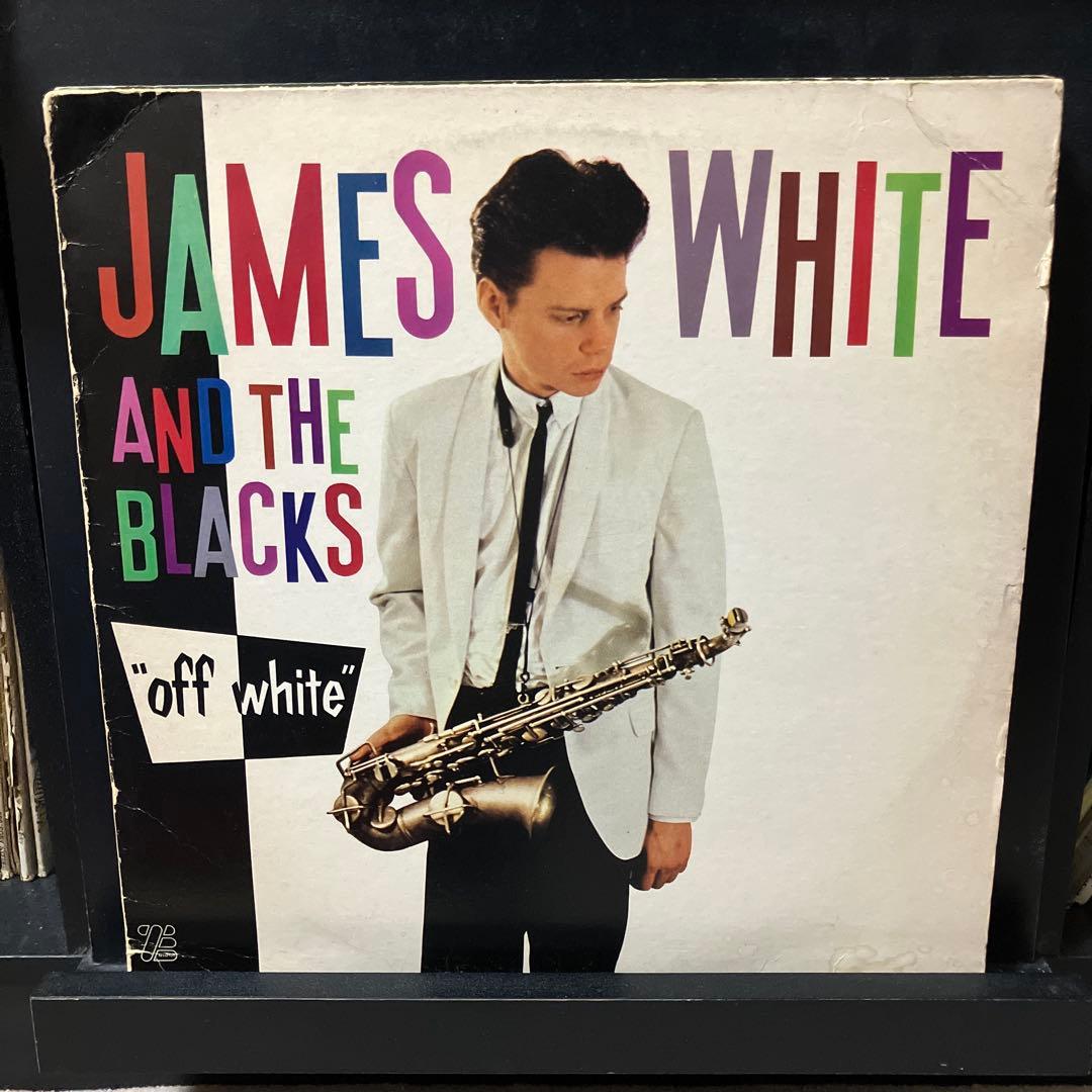 レコード LP JAMES WHITE BLACKS OFF WHITEやや傷や汚れあり