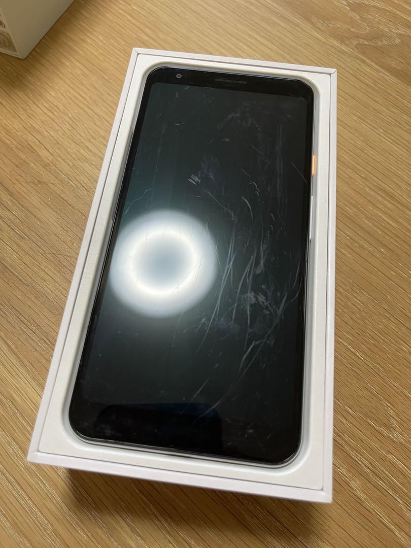 Google Pixel 3aホワイト Amazon.com: Google - Pixel 3a with 64GB Memory Cell Phone