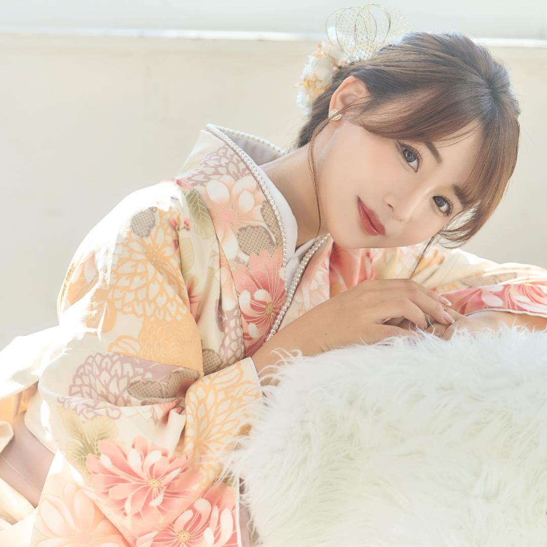 新品袴3点セット 卒業式 小学生 大学生 アイボリー オレンジ ピンク 25IV