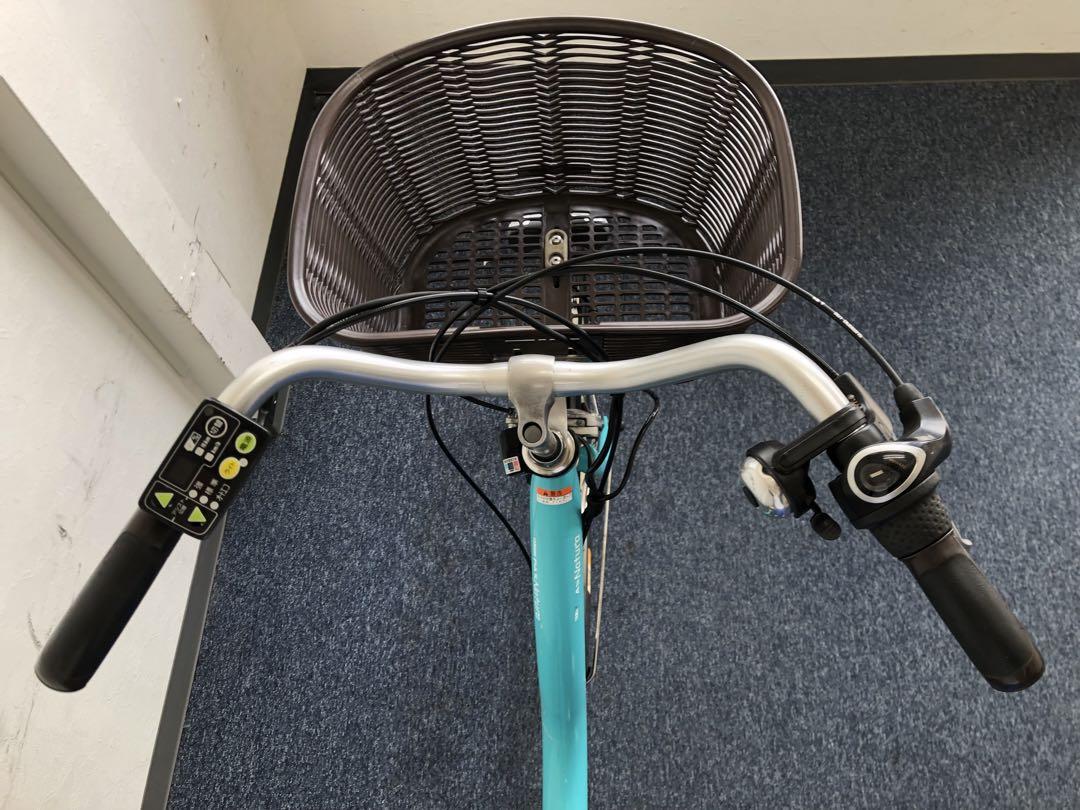 電動自転車№6630 ヤマハPAS ナチュラ26インチ大容量12.8ah
