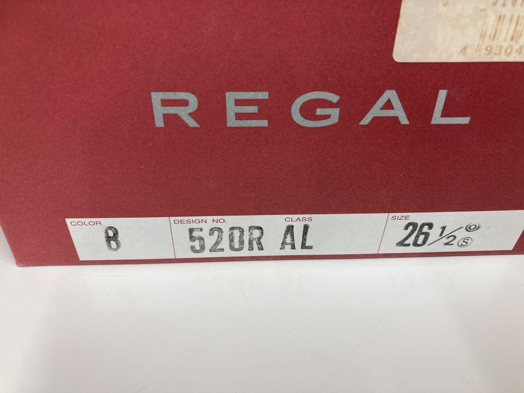 【新品未使用】REGAL （リーガル）ビジネスシューズ　黒　26.5㎝ 〈美品〉