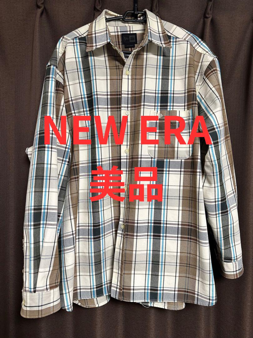 NEW ERA チェック柄 長袖シャツ