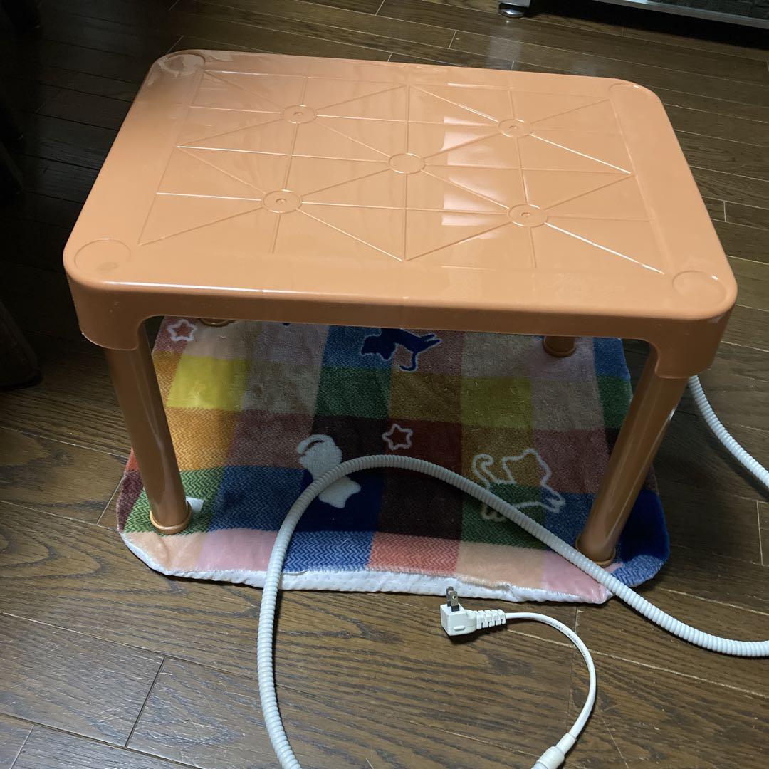 ふわ様専用　ペット猫コタツ布団付き 約45cm x 約33cm x 高さ31cm