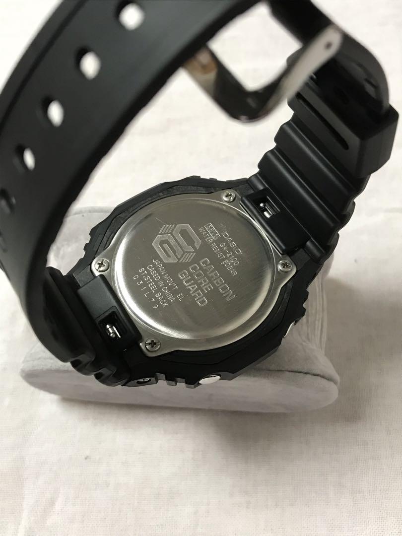 CASIO G-SHOCK GA-2100 ブラック　ユーズド