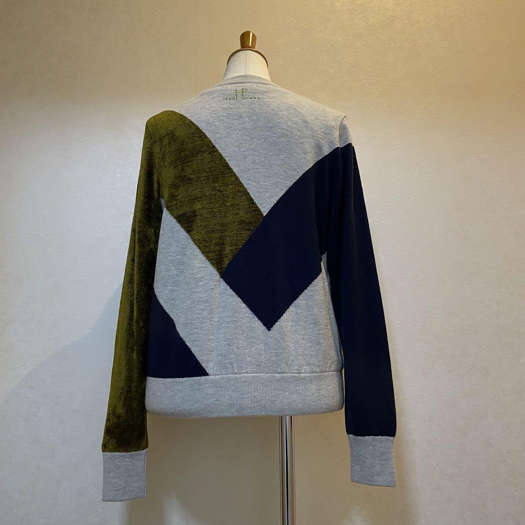 【美品】ヒールクリーク HEAL CREEK ジャケット 総柄 グレー系 40