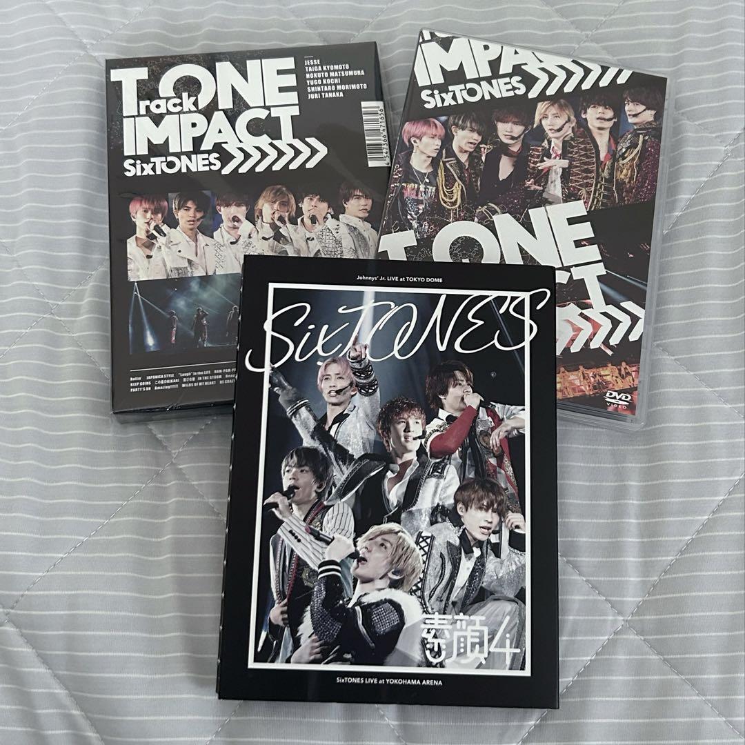 SixTONES　素顔4　TrackONE -IMPACT-　初回限定　通常盤