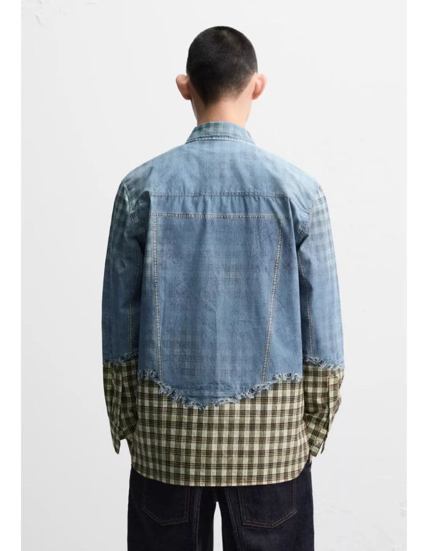 ZARA x Andersson Bell　トロンプルイユプリント　シャツ