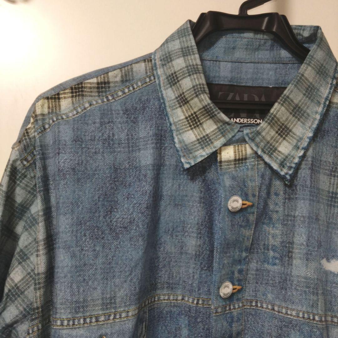 ZARA x Andersson Bell　トロンプルイユプリント　シャツ