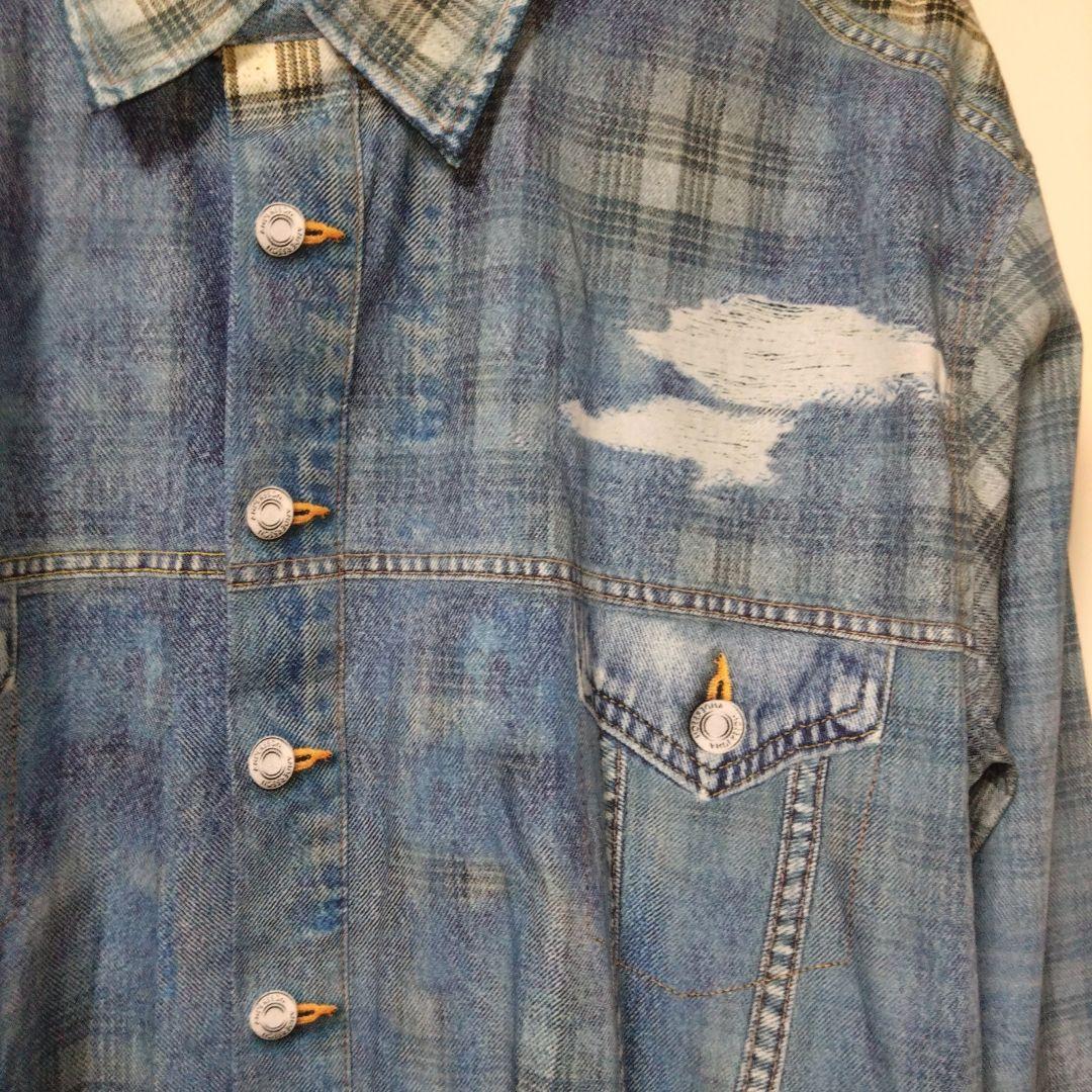 ZARA x Andersson Bell　トロンプルイユプリント　シャツ