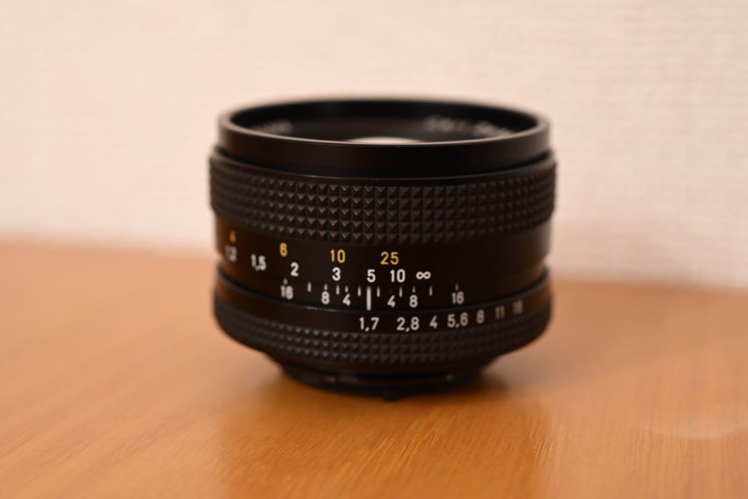Amazon | CONTAX コンタックス Planar 50mm F1.7 T* MMJ | 一眼