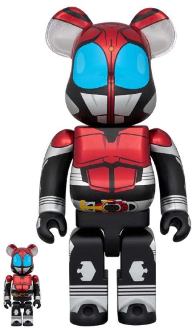 BE@RBRICK 仮面ライダーカブト 100％ & 400％