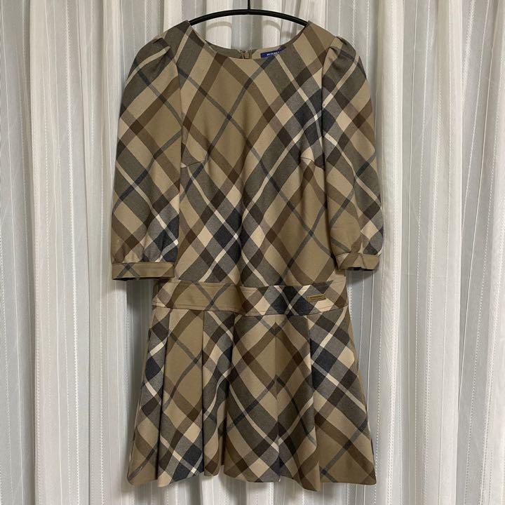 バーバリーブルーレーベル ワンピース販売 中