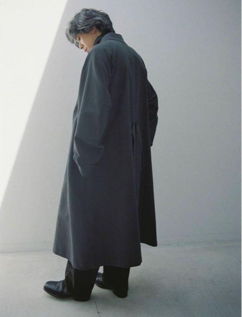 ジャケット・アウター LIDNM DOUBLE CLOTH MOTORCYCLE COAT LIDNM リドム DOUBLE CLOTH MOTORCYCLE