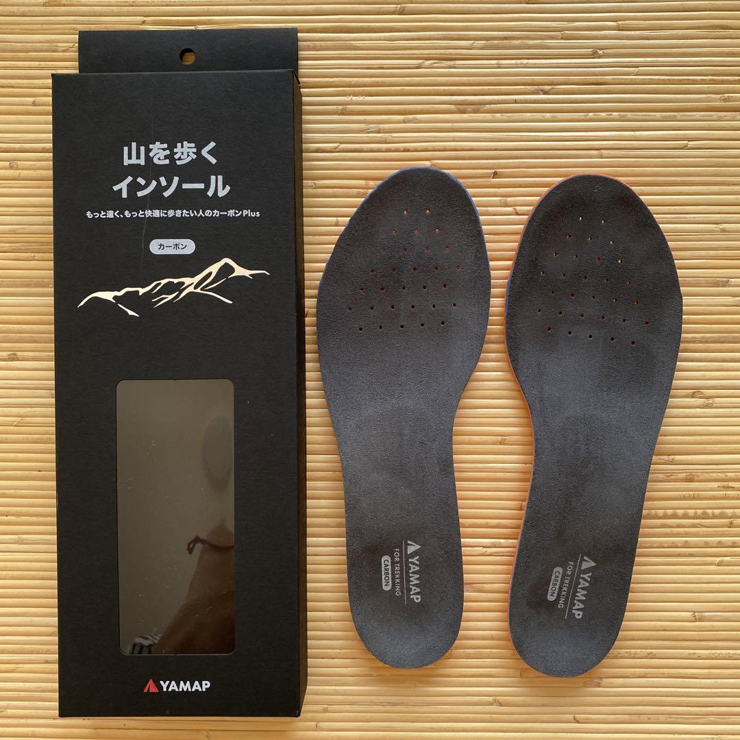 YAMAP別注 山を歩くインソール カーボン　Sサイズ