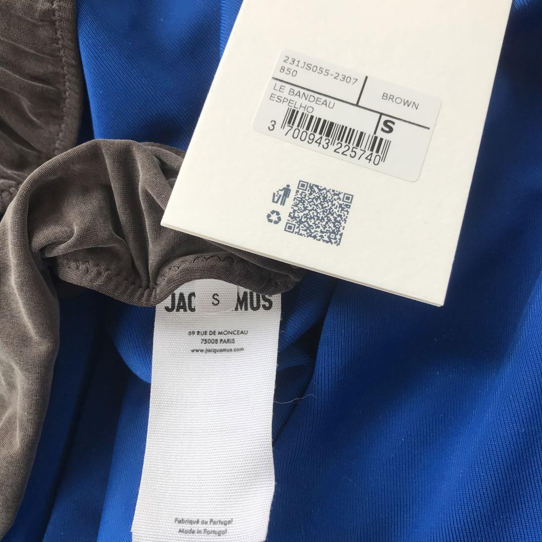 jacquemus トップス タグあり JACQUEMUS 新品タグ付 トップス プール ビーチに最適 S - メルカリ