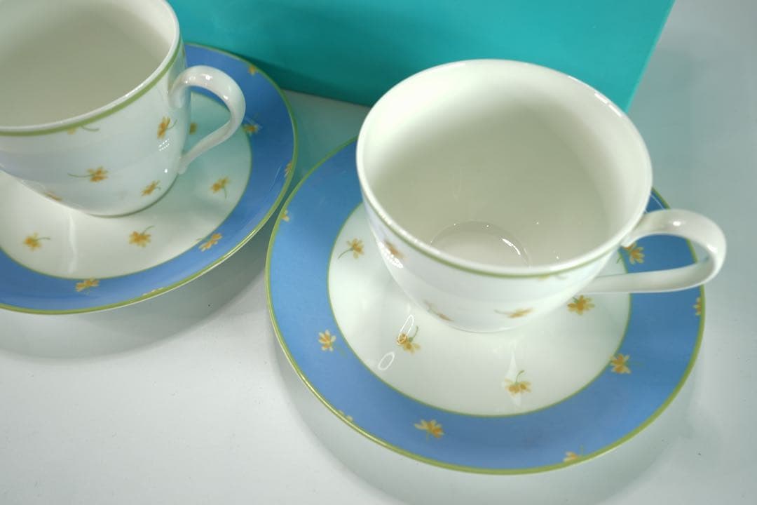 ティファニー バレー ティーカップ＆ソーサー 2客TIFFANY WWW_OPDRERGINERDOGAN_COM