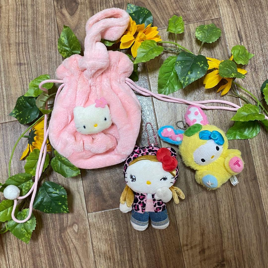 激レア　サンリオハローキティ　ポップティーン　ぬいぐるみ　バッグ　まとめ